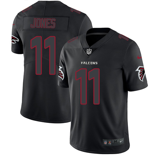 Atlanta Falcons #11 Julio Jones Black Men's Stitched Limited Rush Impact Jersey Men's cheap jerseys for sale - CheapJerseys.Shop