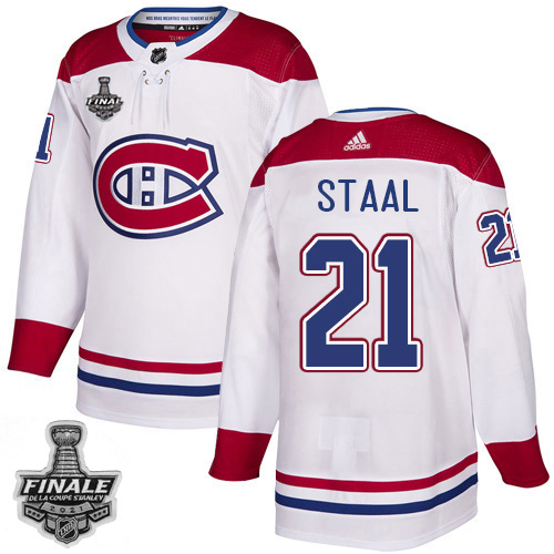 Montreal Canadiens #21 Eric Staal White Road Authentic Youth 2021 Stanley Cup Final Patch Jersey Youth cheap jerseys for sale - CheapJerseys.Shop