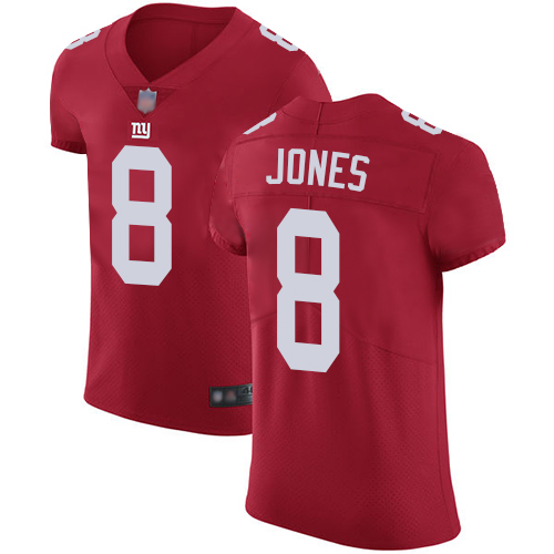 Giants #8 Daniel Jones Red Alternate Men's Stitched Vapor Untouchable Elite Jersey cheap jerseys for sale - CheapJerseys.Shop