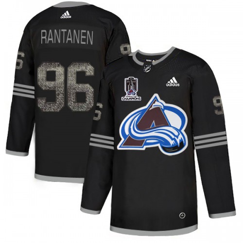 Colorado Avalanche #96 Mikko Rantanen Black 2022 Stanley Cup Champions Authentic Classic Stitched Jersey Men's cheap jerseys for sale - CheapJerseys.Shop