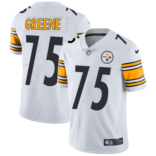 Pittsburgh Steelers #75 Joe Greene White Men's Stitched Vapor Untouchable Limited Jersey Men's cheap jerseys for sale - CheapJerseys.Shop