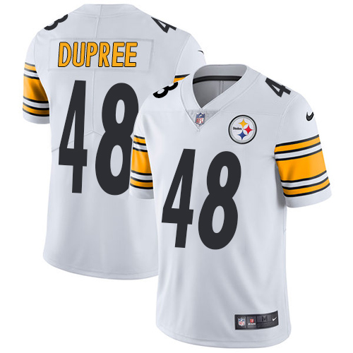 Pittsburgh Steelers #48 Bud Dupree White Men's Stitched Vapor Untouchable Limited Jersey Men's cheap jerseys for sale - CheapJerseys.Shop