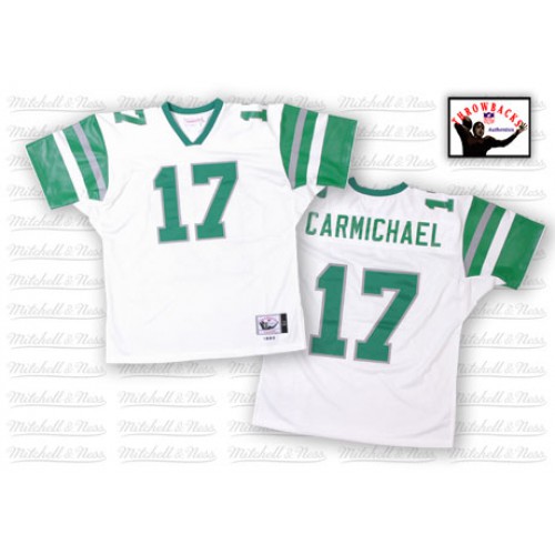 Mitchell And Ness Philadelphia Eagles #17 Harold Carmichael White Stitched Throwback Jersey Men's cheap jerseys for sale - CheapJerseys.Shop