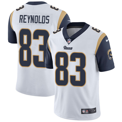 Los Angeles Rams #83 Josh Reynolds White Men's Stitched Vapor Untouchable Limited Jersey Men's cheap jerseys for sale - CheapJerseys.Shop