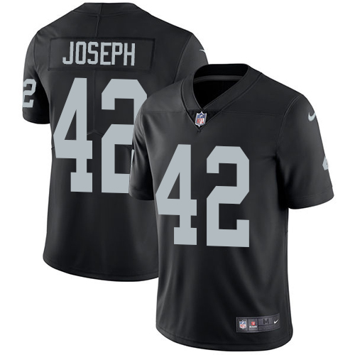 Las Vegas Raiders #42 Karl Joseph Black Team Color Men's Stitched Vapor Untouchable Limited Jersey Men's cheap jerseys for sale - CheapJerseys.Shop