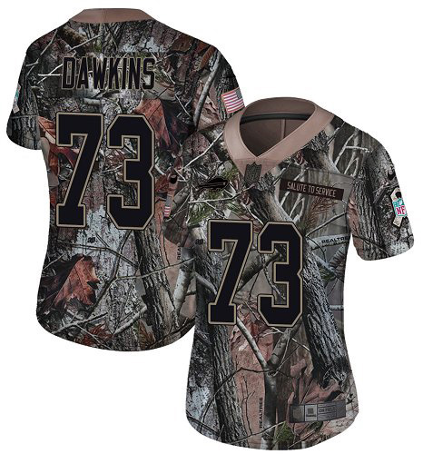 Bills #73 Dion Dawkins Camo Women's Stitched Limited Rush Realtree Jersey cheap jerseys for sale - CheapJerseys.Shop