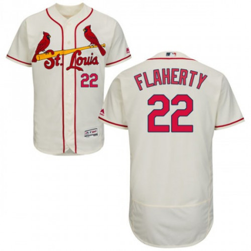 St.Louis Cardinals #22 Jack Flaherty Cream Flexbase Authentic Collection Stitched Jersey Men's cheap jerseys for sale - CheapJerseys.Shop