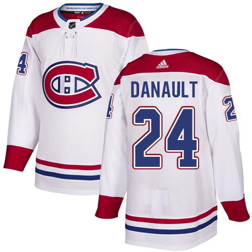 Montreal Canadiens #24 Phillip Danault White Road Authentic Stitched Jersey Men's cheap jerseys for sale - CheapJerseys.Shop
