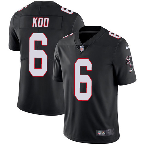 Falcons #6 Younghoe Koo Black Alternate Stitched Youth Vapor Untouchable Limited Jersey cheap jerseys for sale - CheapJerseys.Shop