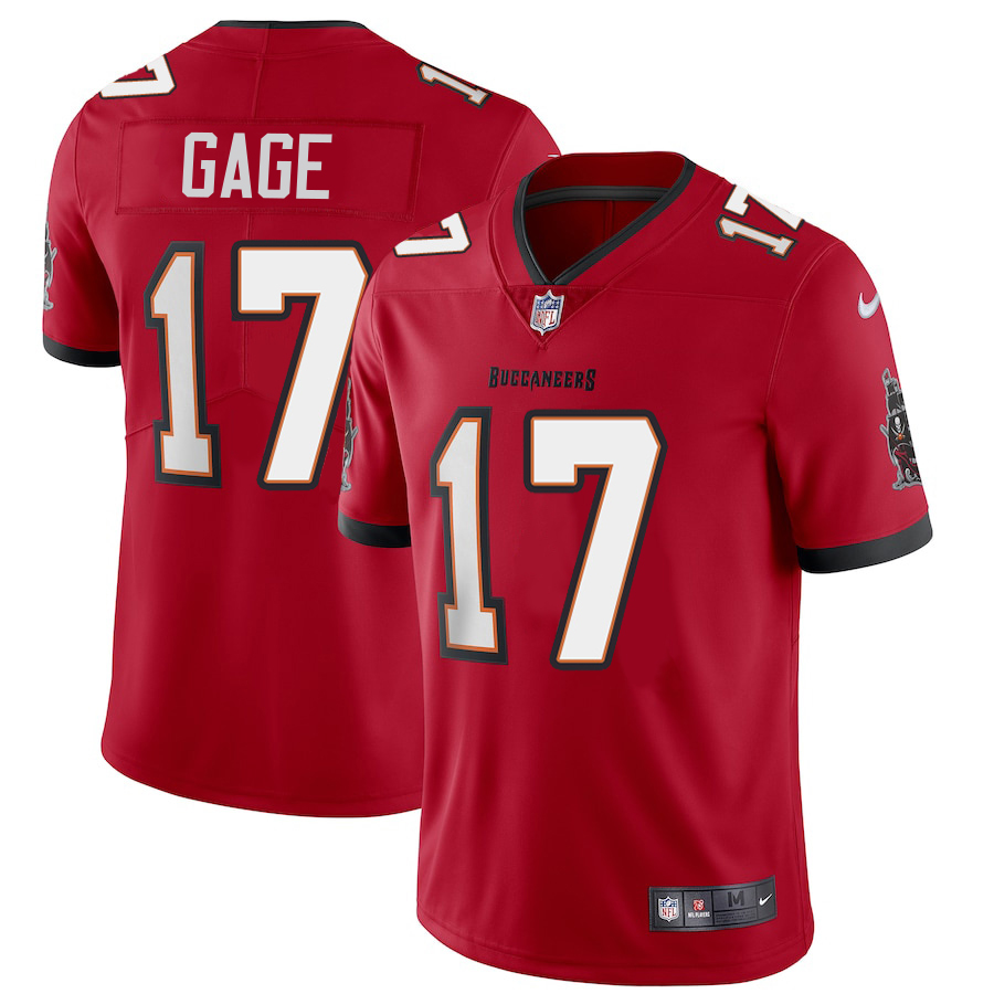 Tampa Bay Buccaneers #17 Russell Gage Men's Red Vapor Limited Jersey cheap jerseys for sale - CheapJerseys.Shop