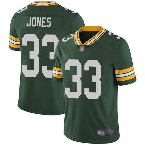 Packers #33 Aaron Jones Green Team Color Youth Stitched Vapor Untouchable Limited Jersey cheap jerseys for sale - CheapJerseys.Shop