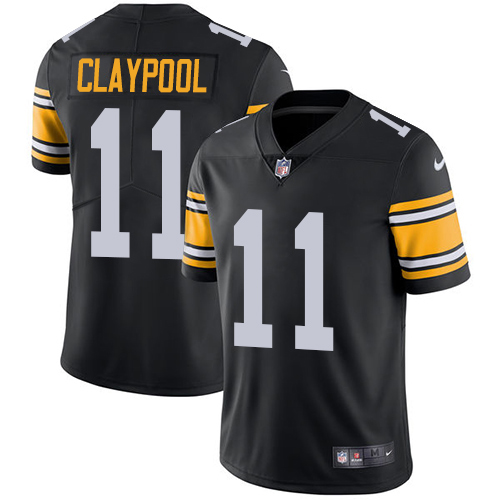 Pittsburgh Steelers #11 Chase Claypool Black Alternate Youth Stitched Vapor Untouchable Limited Jersey Youth cheap jerseys for sale - CheapJerseys.Shop