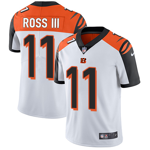Cincinnati Bengals #11 John Ross III White Men's Stitched Vapor Untouchable Limited Jersey Men's cheap jerseys for sale - CheapJerseys.Shop