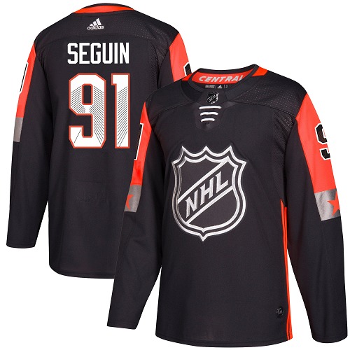 Dallas Stars #91 Tyler Seguin Black 2018 All-Star Central Division Authentic Youth Stitched Jersey Youth cheap jerseys for sale - CheapJerseys.Shop