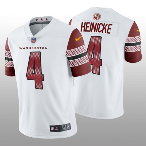 Men's Youth Women's Washington Washington Commanders #4 Taylor Heinicke Men's Vapor Limited Jersey - White cheap jerseys for sale - CheapJerseys.Shop