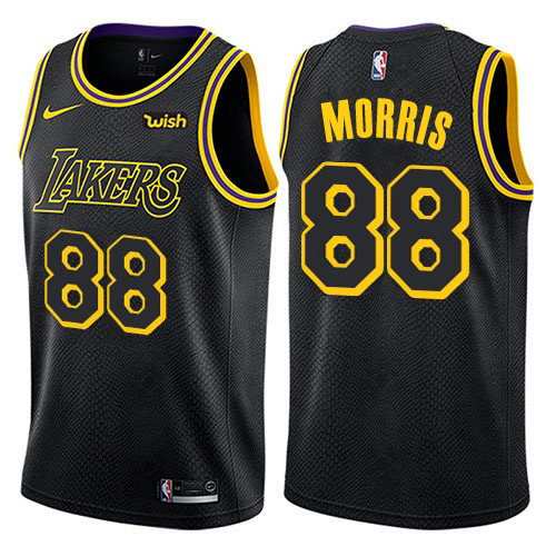 Los Angeles Lakers #88 Markieff Morris Black Youth Swingman City Edition Jersey Youth cheap jerseys for sale - CheapJerseys.Shop