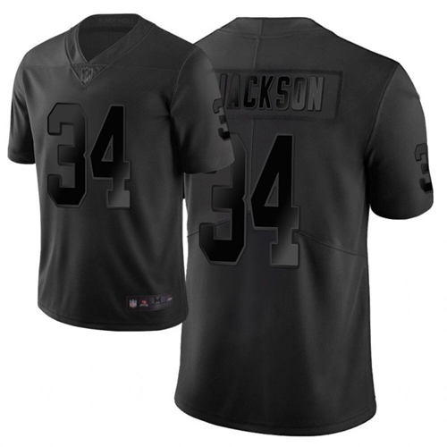 Raiders #34 Bo Jackson Black Men's Stitched Limited City Edition Jersey cheap jerseys for sale - CheapJerseys.Shop
