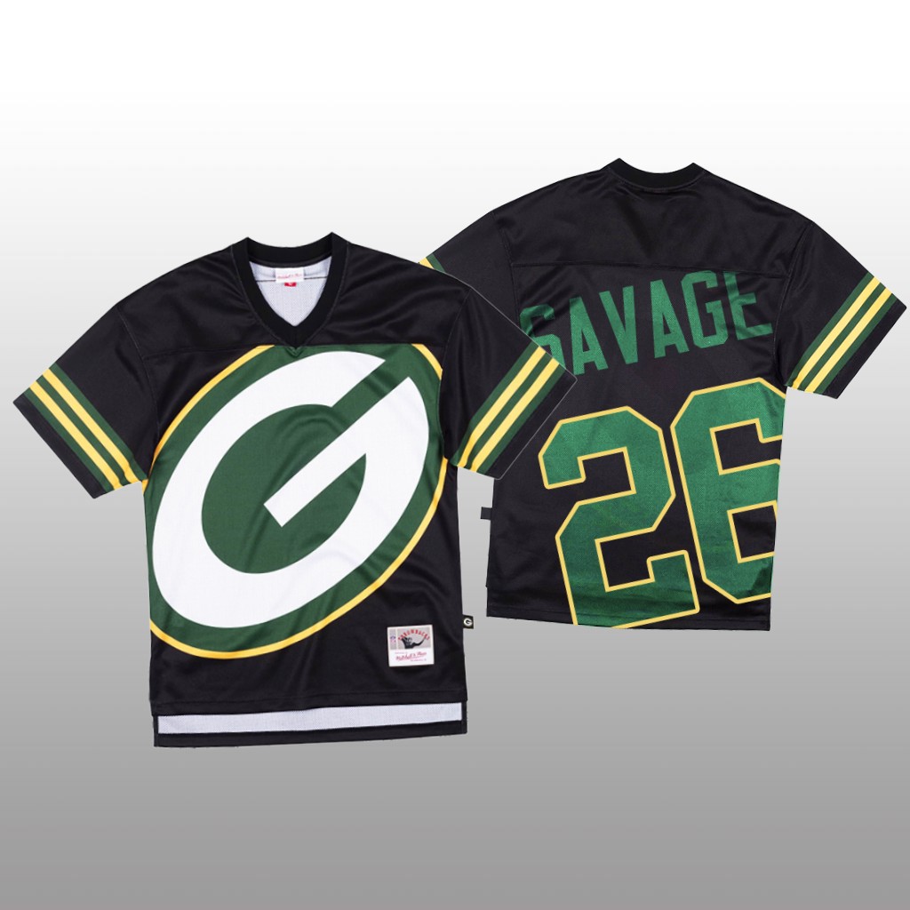 Green Bay Packers #26 Darnell Savage Jr. Black Men's Mitchell & Nell Big Face Fashion Limited Jersey cheap jerseys for sale - CheapJerseys.Shop