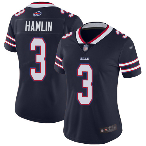 Bills #3 Damar Hamlin Navy Women's Stitched Limited Inverted Legend Jersey cheap jerseys for sale - CheapJerseys.Shop