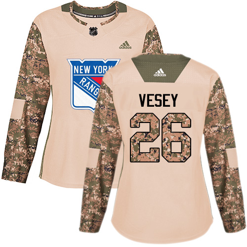 New York Rangers #26 Jimmy Vesey Camo Authentic 2017 Veterans Day Women's Stitched Jersey Womens cheap jerseys for sale - CheapJerseys.Shop