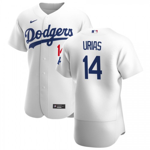 Los Angeles Los Angeles Dodgers #14 Enrique Hernandez Men's White Home 2020 Authentic Player Jersey Men's cheap jerseys for sale - CheapJerseys.Shop