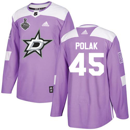 Dallas Stars #45 Roman Polak Purple Authentic Fights Cancer Youth 2020 Stanley Cup Final Stitched Jersey Youth cheap jerseys for sale - CheapJerseys.Shop