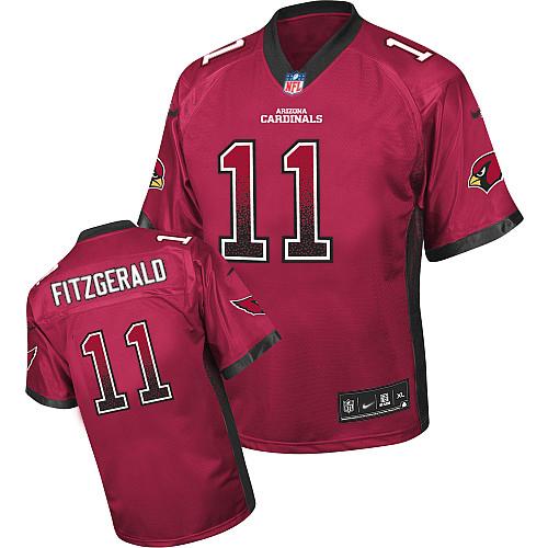 Cardinals #11 Larry Fitzgerald Red Team Color Youth Stitched Elite Drift Fashion Jersey cheap jerseys for sale - CheapJerseys.Shop