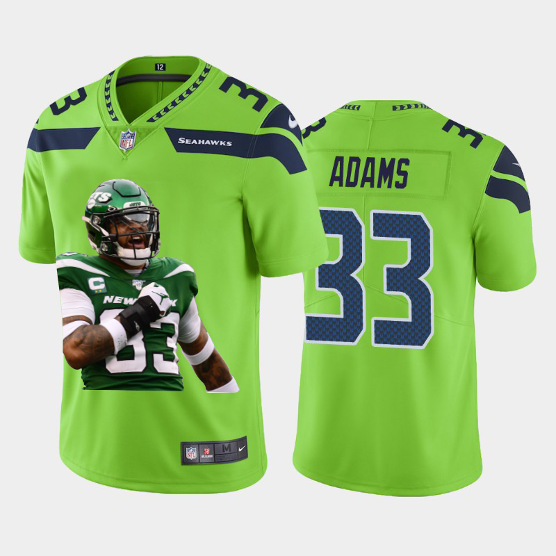Seattle Seahawks #33 Jamal Adams Team Hero 1 Vapor Limited Jersey Green cheap jerseys for sale - CheapJerseys.Shop