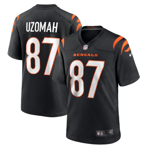 Cincinnati Cincinnati Bengals #87 C.J. Uzomah Black Alternate Game Jersey Men's cheap jerseys for sale - CheapJerseys.Shop