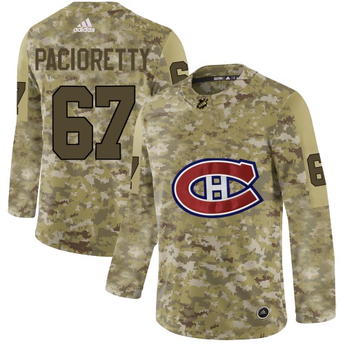 Montreal Canadiens #67 Max Pacioretty Camo Authentic Stitched Jersey Men's cheap jerseys for sale - CheapJerseys.Shop