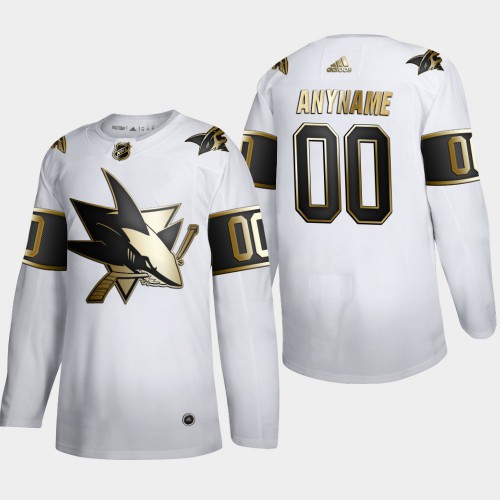 San Jose Sharks Custom Men's White Golden Edition Limited Stitched Jersey cheap jerseys for sale - CheapJerseys.Shop