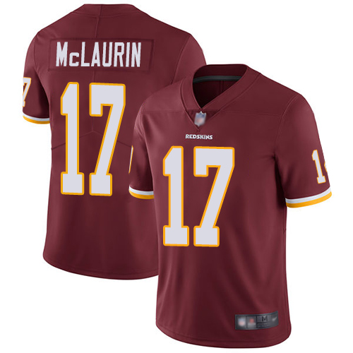 Commanders #17 Terry McLaurin Burgundy Red Team Color Men's Stitched Vapor Untouchable Limited Jersey cheap jerseys for sale - CheapJerseys.Shop