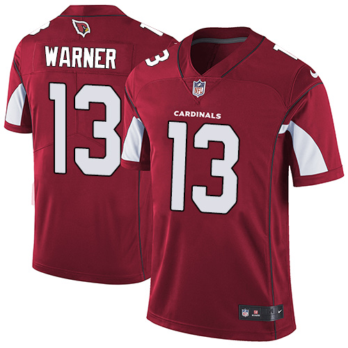 Arizona Cardinals #13 Kurt Warner Red Team Color Youth Stitched Vapor Untouchable Limited Jersey Youth cheap jerseys for sale - CheapJerseys.Shop