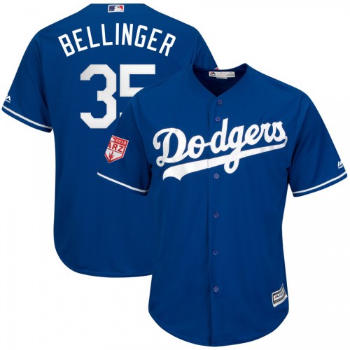 Los Angeles Dodgers #35 Cody Bellinger Royal 2019 Spring Training Cool Base Stitched Jersey Men's cheap jerseys for sale - CheapJerseys.Shop