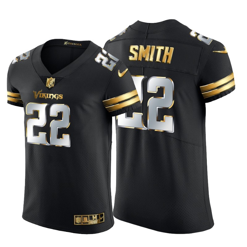 Minnesota Vikings #22 Harrison Smith Men's Black Edition Vapor Untouchable Elite Jersey cheap jerseys for sale - CheapJerseys.Shop