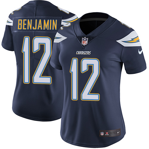Los Angeles Chargers #12 Travis Benjamin Navy Blue Team Color Women's Stitched Vapor Untouchable Limited Jersey Womens cheap jerseys for sale - CheapJerseys.Shop