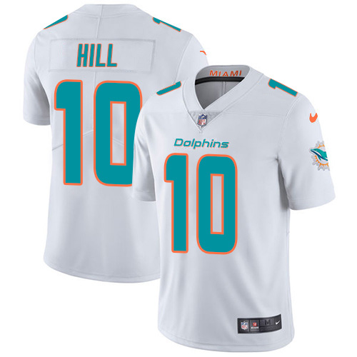 Dolphins #10 Tyreek Hill White Men's Stitched Vapor Untouchable Limited Jersey cheap jerseys for sale - CheapJerseys.Shop