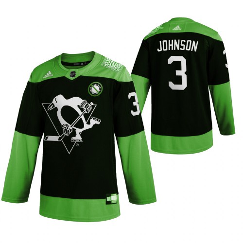 Pittsburgh Pittsburgh Penguins #3 Jack Johnson Men's Green Hockey Fight nCoV Limited Jersey Men's cheap jerseys for sale - CheapJerseys.Shop