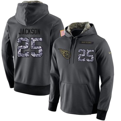 Men's Tennessee Titans #25 Adoree' Jackson Stitched Black Anthracite Salute To Service Player Performance Hoodie cheap jerseys for sale - CheapJerseys.Shop
