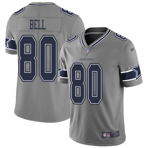 Dallas Cowboys #80 Blake Bell Gray Men's Stitched Limited Inverted Legend Jersey Men's cheap jerseys for sale - CheapJerseys.Shop