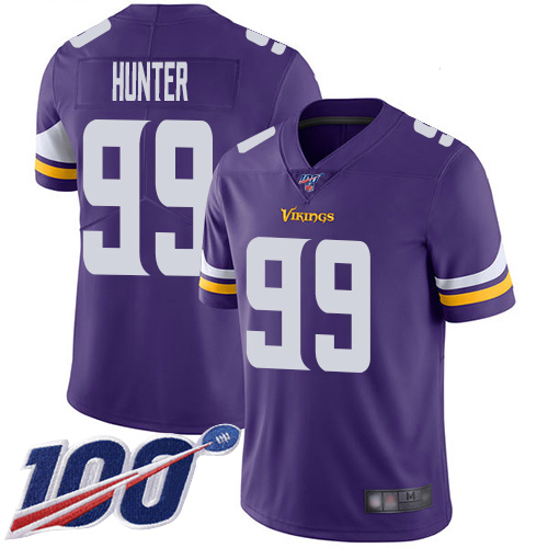 Vikings #99 Danielle Hunter Purple Team Color Men's Stitched 100th Season Vapor Limited Jersey cheap jerseys for sale - CheapJerseys.Shop