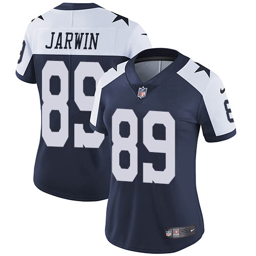 Dallas Cowboys #89 Blake Jarwin Navy Blue Thanksgiving Women's Stitched Vapor Throwback Limited Jersey Womens cheap jerseys for sale - CheapJerseys.Shop