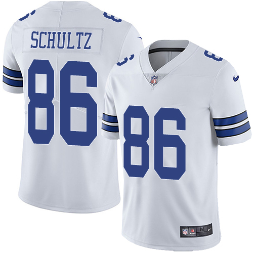 Dallas Cowboys #86 Dalton Schultz White Men's Stitched Vapor Untouchable Limited Jersey Men's cheap jerseys for sale - CheapJerseys.Shop