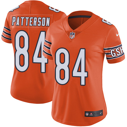 Chicago Bears #84 Cordarrelle Patterson Orange Women's Stitched Limited Rush Jersey Womens cheap jerseys for sale - CheapJerseys.Shop