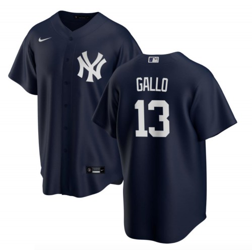 New York New York Yankees #13 Joey Gallo Men's Black Alternate Jersey Men's cheap jerseys for sale - CheapJerseys.Shop