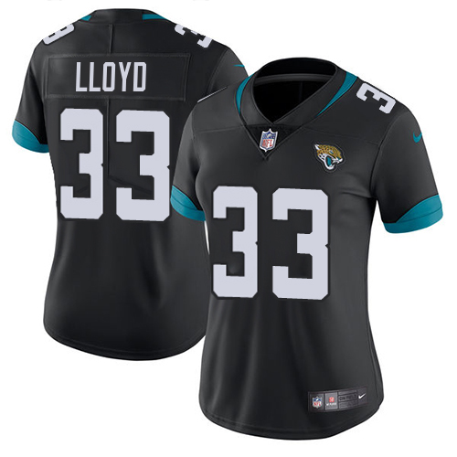 Jaguars #33 Devin Lloyd Black Team Color Women's Stitched Vapor Untouchable Limited Jersey cheap jerseys for sale - CheapJerseys.Shop