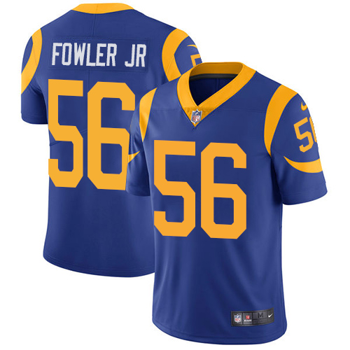 Los Angeles Rams #56 Dante Fowler Jr Royal Blue Alternate Men's Stitched Vapor Untouchable Limited Jersey Men's cheap jerseys for sale - CheapJerseys.Shop