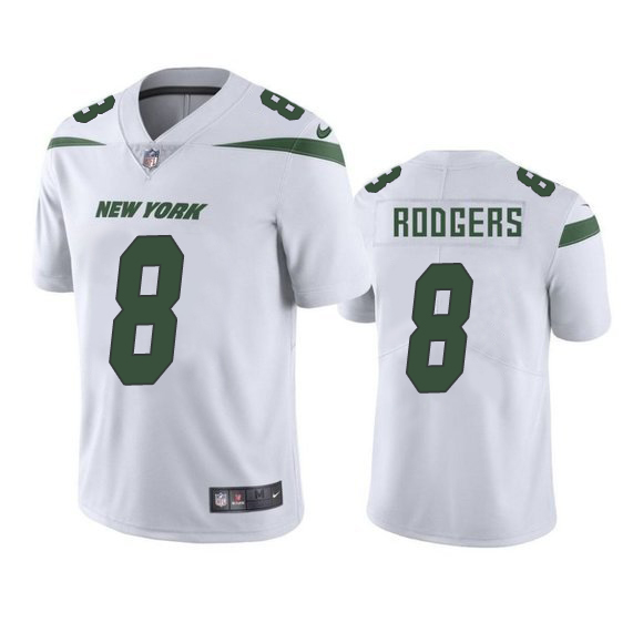 Jets #8 Aaron Rodgers White Youth Stitched Vapor Untouchable Limited Jersey cheap jerseys for sale - CheapJerseys.Shop