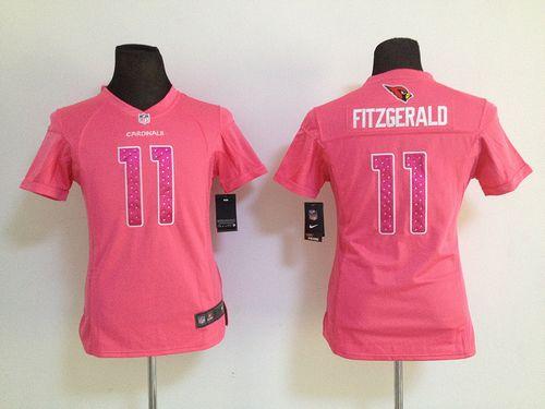 Cardinals #11 Larry Fitzgerald Pink Sweetheart Women's Stitched Elite Jersey cheap jerseys for sale - CheapJerseys.Shop