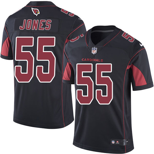 Arizona Cardinals #55 Chandler Jones Black Youth Stitched Limited Rush Jersey Youth cheap jerseys for sale - CheapJerseys.Shop